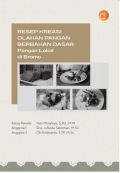 Resep Kreasi Olahan Pangan Berbahan Dasar Pangan Lokal di Bromo