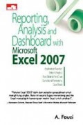 Reporting, analysis and dashboard with microsoft exel 2007