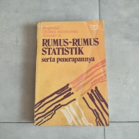 Rumus-rumus statistik serta penerpannya