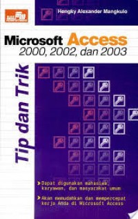 Microsoft Access 2000, 2002, dan 2003