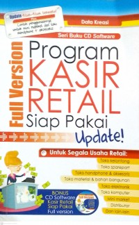 Seri Buku CD Software : Program KAsir Retail Siap Pakai Update