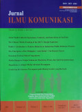 Jurnal Ilmu Komunikasi Vol.14 No.1