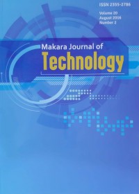 Makara Journal Of Technology Vol. 20 No. 2