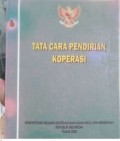 Tata cara pendirian koperasi