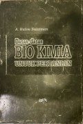 Dasar-dasar Bio Kimia untuk Pertanian