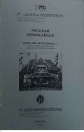 Program perancangan hotel gelap nyawang institut teknologi bandung jalan gelap nyawang bandung