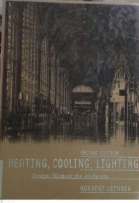 heating, cooling, lighting design methods for architects