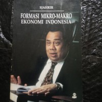 Formasi mikro-makro ekonomi indonesia