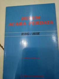 Hukum Acara Perdata