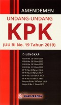 Amandemen Undang-Undang KPK (UU RI No.19 Tahun 2019)