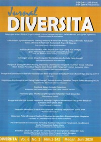 Jurnal Diversita Vol.6 No.1