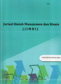 Jurnal Ilmiah Manajemen dan Bisnis Vol.1 No.2
