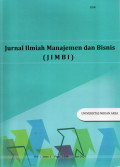 Jurnal Ilmiah Manajemen dan Bisnis Vol.1 No.1