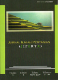 Jurnal Ilmiah Pertanian Vol.1 No.1