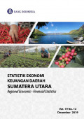 Statistik Ekonomi Keuangan Daerah Sumatera Utara Vol.19 No.12
