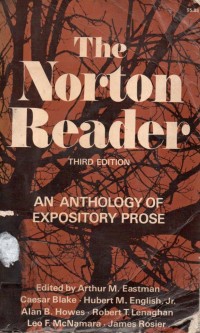 The Norton Reader : An Anthology of Expository Prose 3rd.Ed