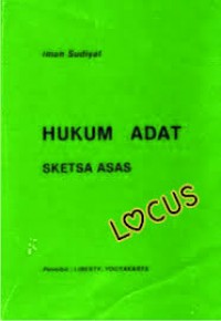 Hukum Adat Sketsa Asas