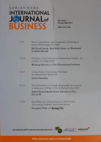 Gadjah Mada International Journal Of Business Vol. 19 No. 1