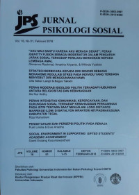 Jurnal Psikologi Sosial Vol.16 No.1