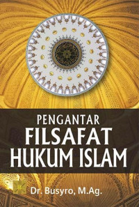 Image of Pengantar Filsafat Hukum Islam