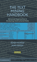 The Text Mining Handbook : Advanced Approaches in Analyzing Unstructured Data
