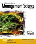 Introduction to Management Science : Sains Manajemen