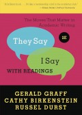 They Say I Say With Readings 2nd.Ed