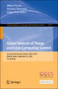 Global Internet of Things and Edge Computing Summit : Second International Summit, GIECS 2025, Madrid, Spain, September 22, 2025, Proceedings