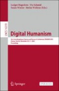 Digital Humanism : First  Interdisciplinary  Science  and  Research  Conference,  DIGHUM  2025 Vienna,  Austria,  November  20–21,  2025 Proceedings