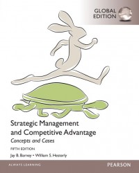 Image of Strategic Management and Competitive Advantage - Concepts and Cases 5th.Ed