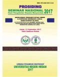 Prosiding Seminar Nasional 2017 Hasil Pengabdian Kepada Masyarakat : Akselerasi Produktivitas UMKM dan Koperasi Berbasis Lokal Berstandar Global Entrepreneurship 2.0: Sinergi Inovasi dan Teknologi dalam Penciptaan Daya Saing Komoditas Unggulan Lokal