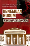 Penemuan Hukum : Hamonisasi The Living Pada kitab Undang-Undang Hukum Pidana Nasional