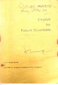 English For Future Scientists
