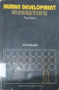 Human Development : An Emergent Science 3rd.Ed