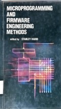 Microprogramming and Firmware Engineering Methods