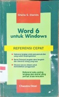 Word 6 Untuk Windows