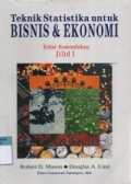 Teknik Statistika untuk Bisnis&Ekonomi
