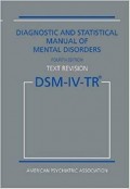 Diagnostic and Statistical Manual of Mental Disorders 4th.Ed